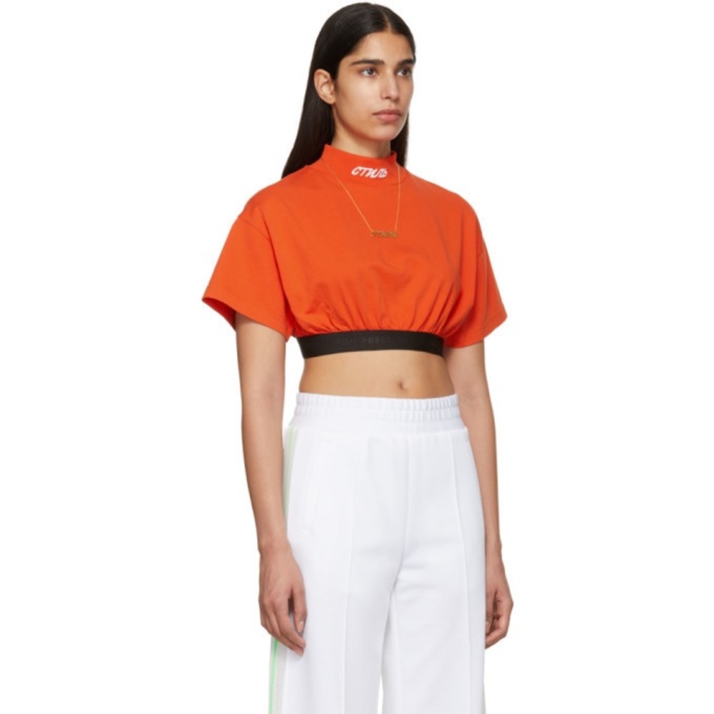 Heron Preston Women’s Cropped Logo Tee